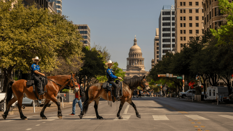 Happy Cops in Austin