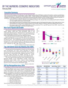 Economic Indicators Report